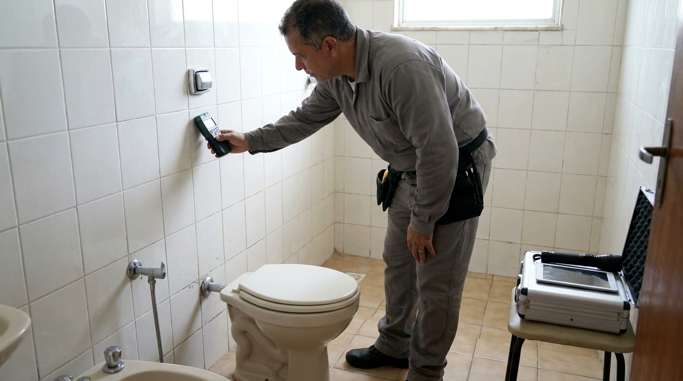 Caça Vazamento de Esgoto na Chácara Planalto, Hortolândia‑SP